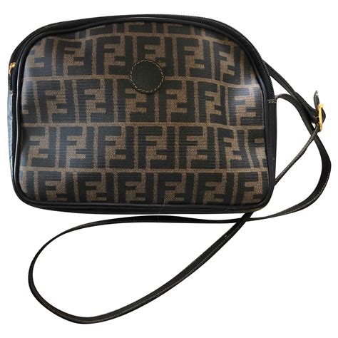 fendi vintage denim bag|Fendi vintage zucca bag.